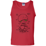 T-Shirts Red / S Marvin's Plan Men's Tank Top