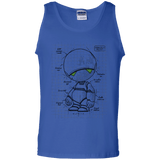 T-Shirts Royal / S Marvin's Plan Men's Tank Top