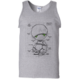 T-Shirts Sport Grey / S Marvin's Plan Men's Tank Top
