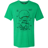 T-Shirts Envy / S Marvin's Plan Men's Triblend T-Shirt