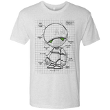 T-Shirts Heather White / S Marvin's Plan Men's Triblend T-Shirt