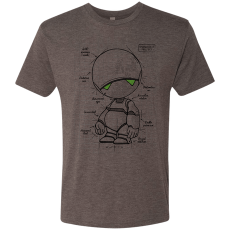 T-Shirts Macchiato / S Marvin's Plan Men's Triblend T-Shirt