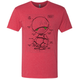 T-Shirts Vintage Red / S Marvin's Plan Men's Triblend T-Shirt