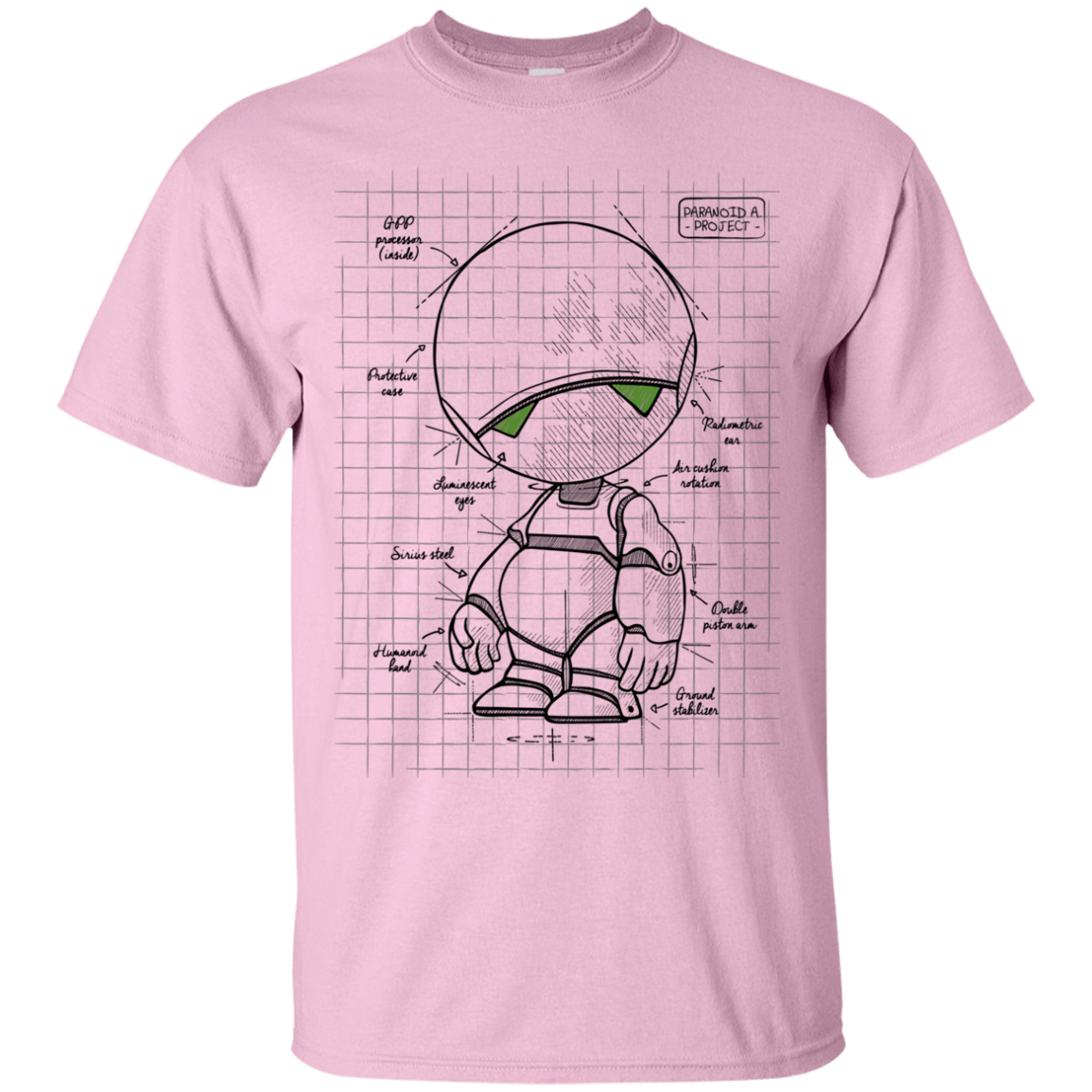 T-Shirts Light Pink / S Marvin's Plan T-Shirt