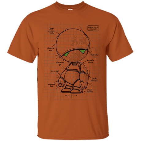 T-Shirts Texas Orange / S Marvin's Plan T-Shirt