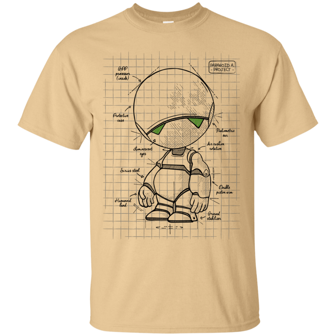 T-Shirts Vegas Gold / S Marvin's Plan T-Shirt