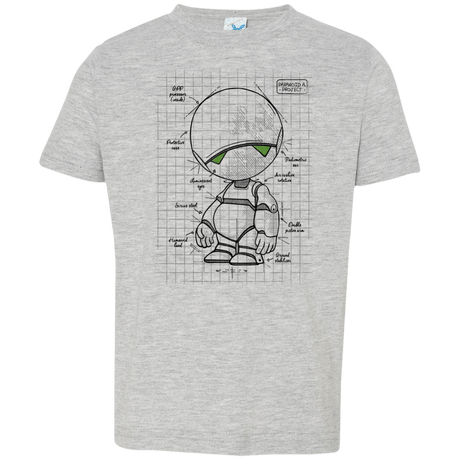 T-Shirts Heather Grey / 2T Marvin's Plan Toddler Premium T-Shirt