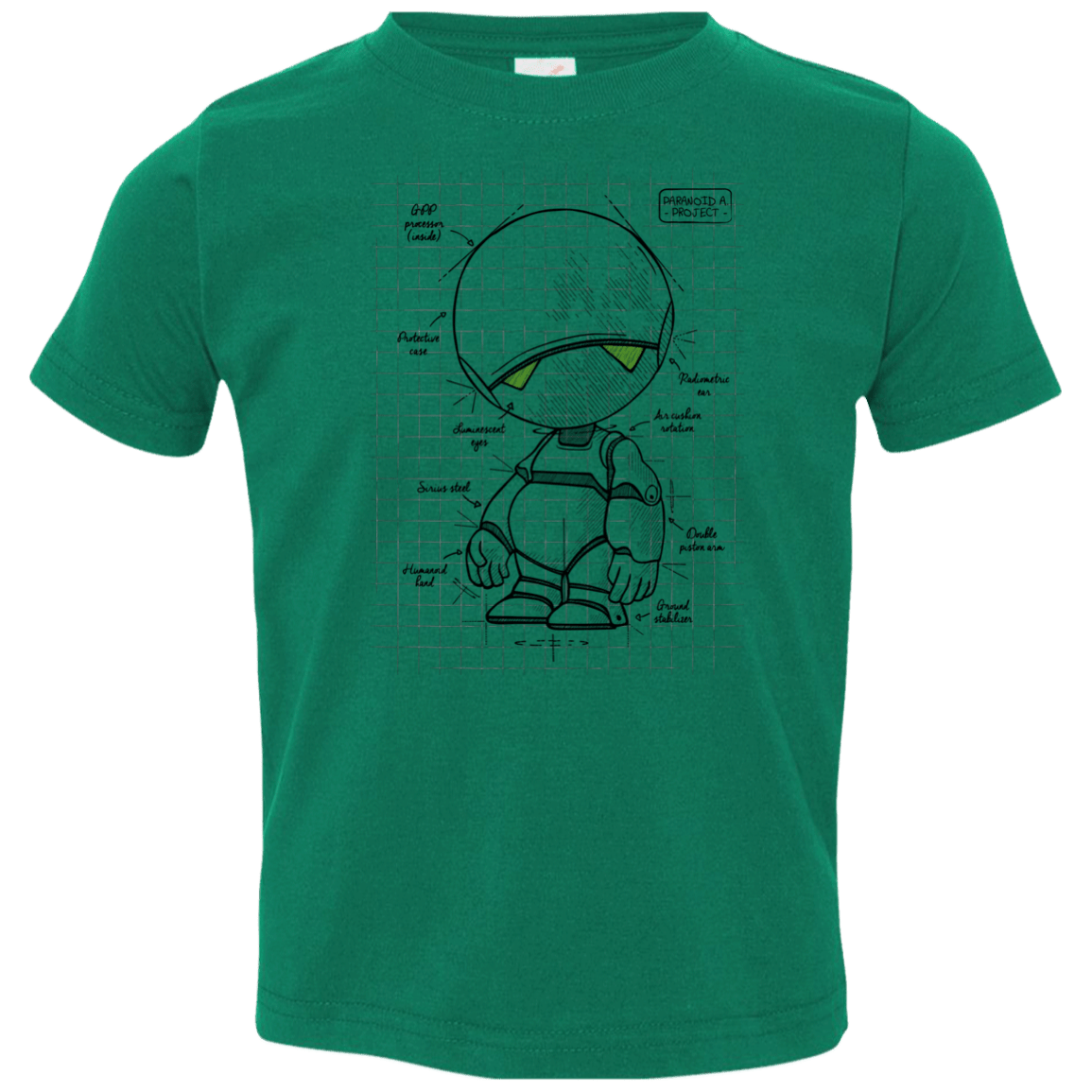 T-Shirts Kelly / 2T Marvin's Plan Toddler Premium T-Shirt