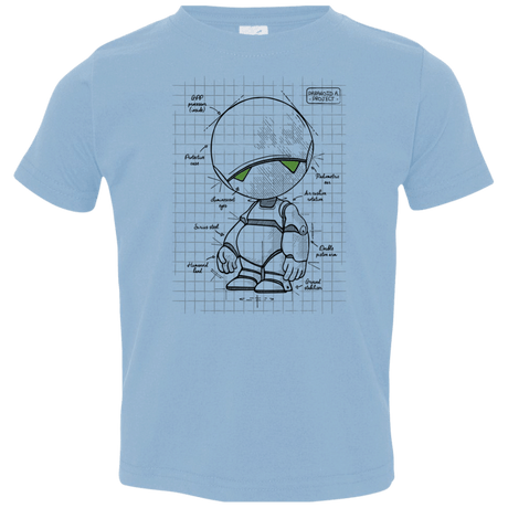 T-Shirts Light Blue / 2T Marvin's Plan Toddler Premium T-Shirt