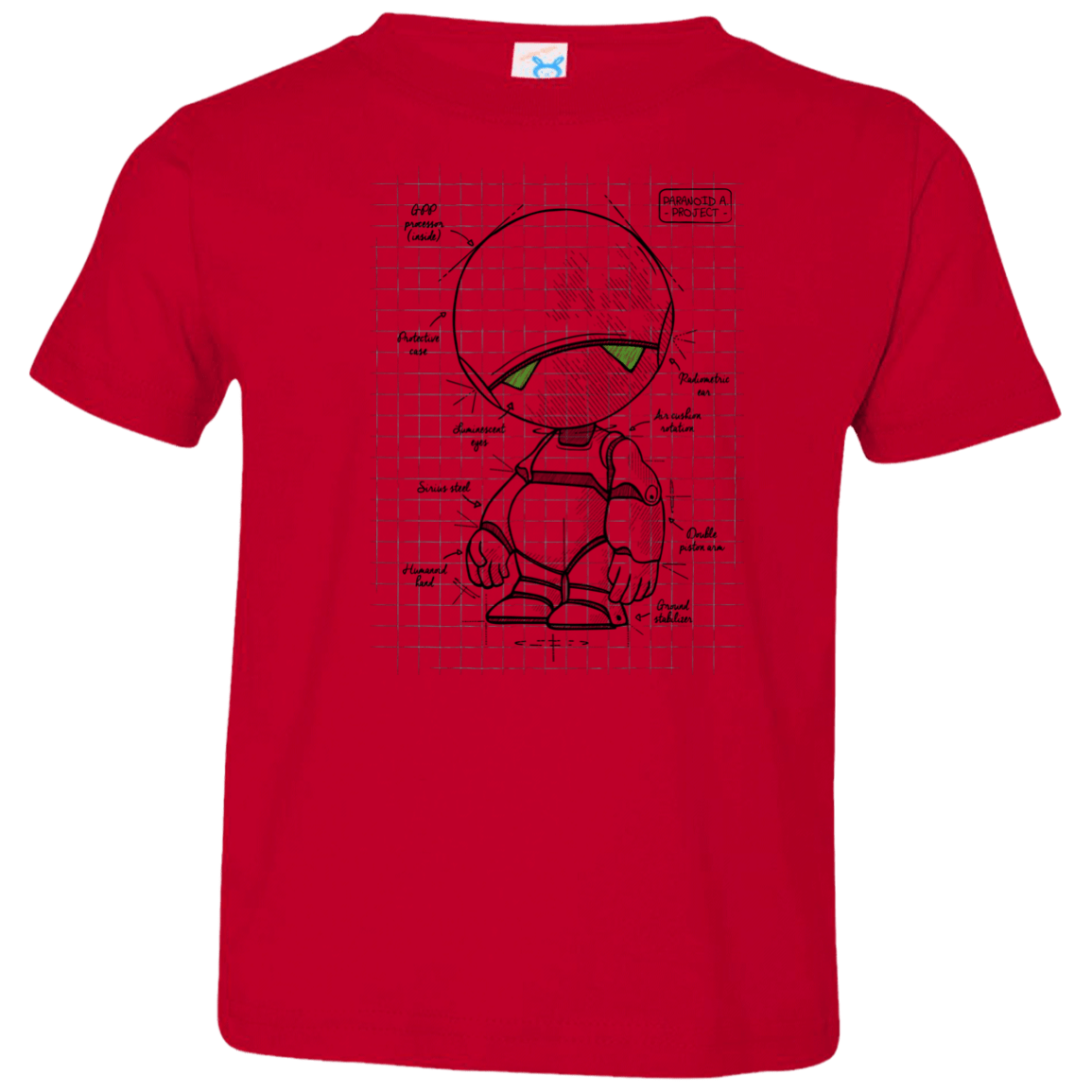T-Shirts Red / 2T Marvin's Plan Toddler Premium T-Shirt
