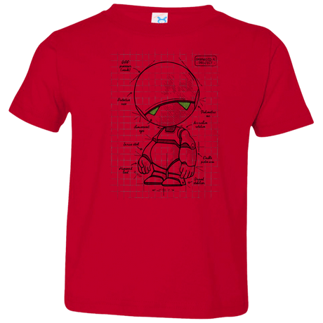 T-Shirts Red / 2T Marvin's Plan Toddler Premium T-Shirt