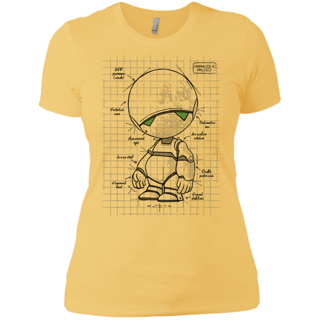 T-Shirts Banana Cream/ / X-Small Marvin's Plan Women's Premium T-Shirt