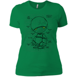 T-Shirts Kelly Green / X-Small Marvin's Plan Women's Premium T-Shirt