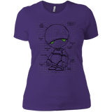 T-Shirts Purple Rush/ / X-Small Marvin's Plan Women's Premium T-Shirt