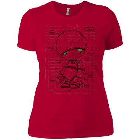 T-Shirts Red / X-Small Marvin's Plan Women's Premium T-Shirt