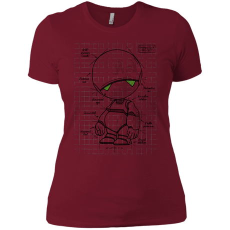 T-Shirts Scarlet / X-Small Marvin's Plan Women's Premium T-Shirt