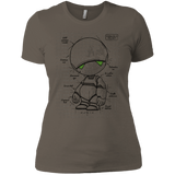 T-Shirts Warm Grey / X-Small Marvin's Plan Women's Premium T-Shirt