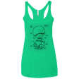 T-Shirts Envy / X-Small Marvin's Plan Women's Triblend Racerback Tank