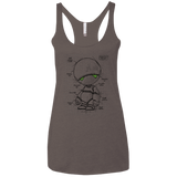 T-Shirts Macchiato / X-Small Marvin's Plan Women's Triblend Racerback Tank
