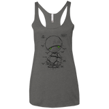 T-Shirts Premium Heather / X-Small Marvin's Plan Women's Triblend Racerback Tank