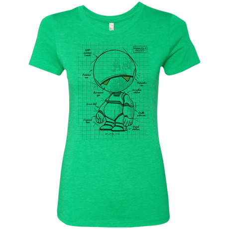 T-Shirts Envy / S Marvin's Plan Women's Triblend T-Shirt