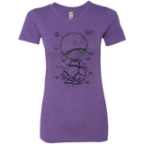 T-Shirts Purple Rush / S Marvin's Plan Women's Triblend T-Shirt