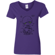 T-Shirts Purple / S Marvin's Plan Women's V-Neck T-Shirt