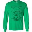 T-Shirts Irish Green / YS Marvin's Plan Youth Long Sleeve T-Shirt