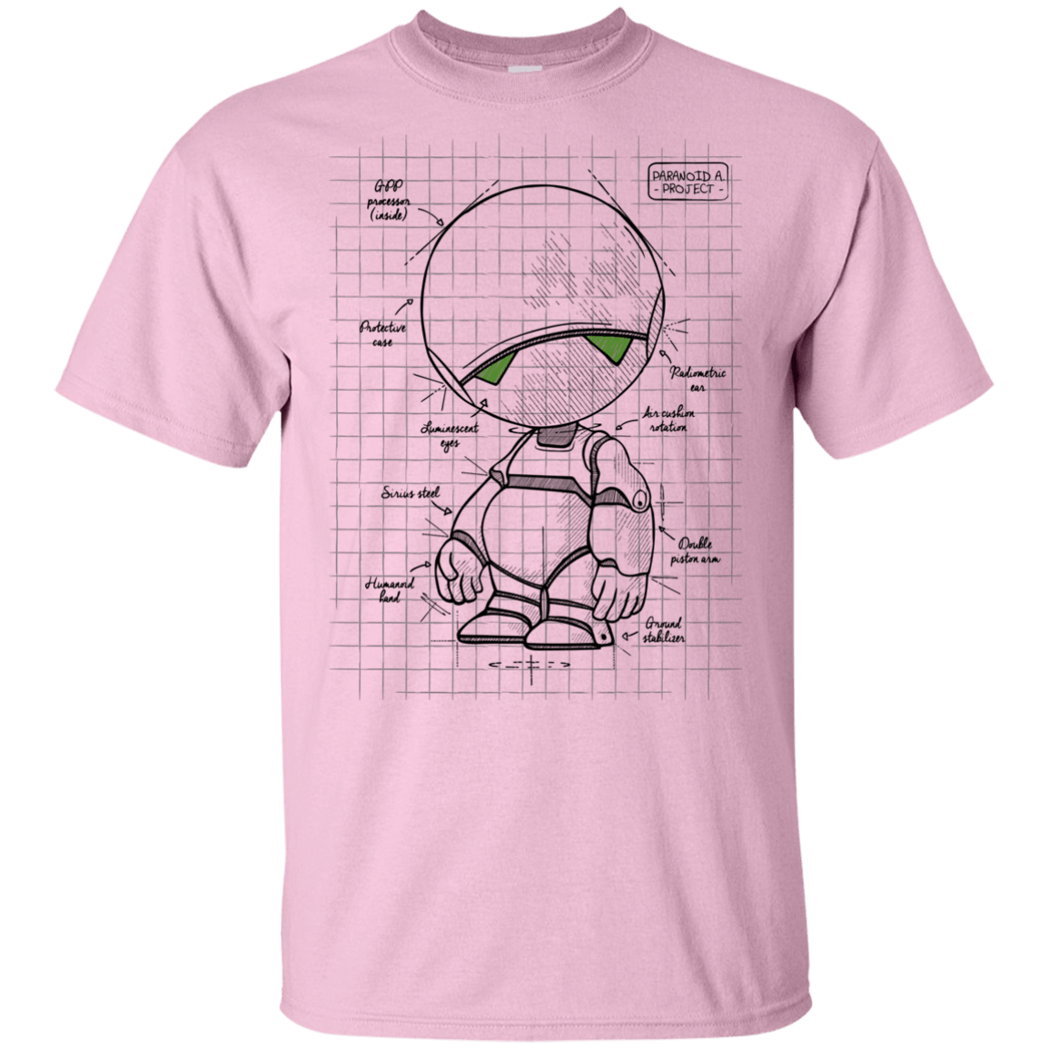 T-Shirts Light Pink / YXS Marvin's Plan Youth T-Shirt