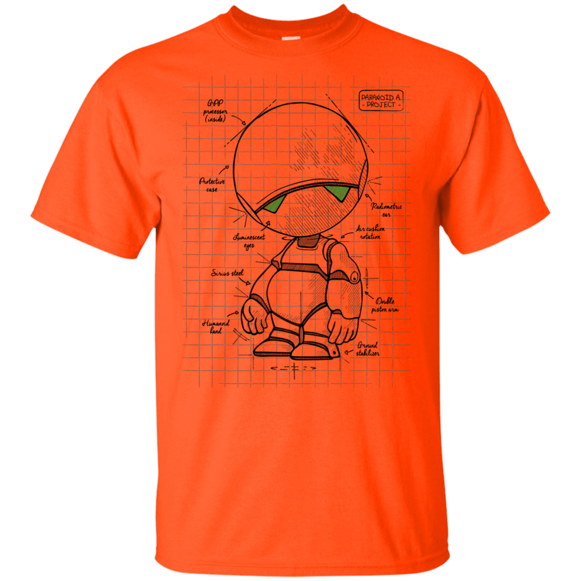 T-Shirts Orange / YXS Marvin's Plan Youth T-Shirt