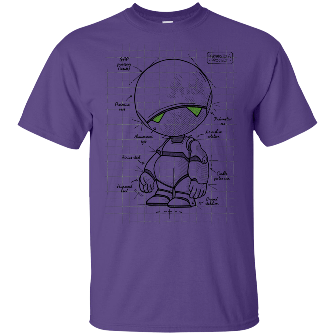 T-Shirts Purple / YXS Marvin's Plan Youth T-Shirt