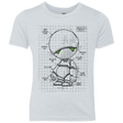 T-Shirts Heather White / YXS Marvin's Plan Youth Triblend T-Shirt