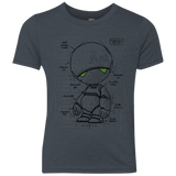 T-Shirts Vintage Navy / YXS Marvin's Plan Youth Triblend T-Shirt