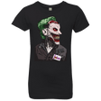 T-Shirts Black / YXS Masked Joker Girls Premium T-Shirt