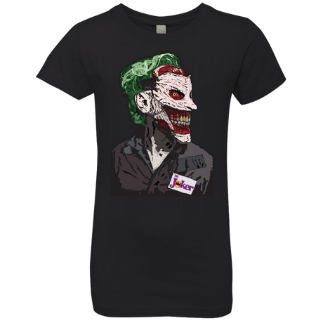 T-Shirts Black / YXS Masked Joker Girls Premium T-Shirt