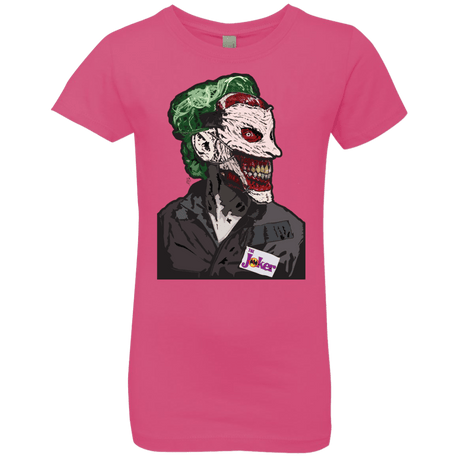 T-Shirts Hot Pink / YXS Masked Joker Girls Premium T-Shirt