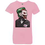T-Shirts Light Pink / YXS Masked Joker Girls Premium T-Shirt