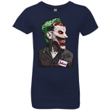 T-Shirts Midnight Navy / YXS Masked Joker Girls Premium T-Shirt