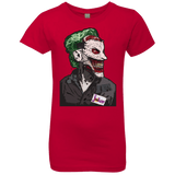 T-Shirts Red / YXS Masked Joker Girls Premium T-Shirt