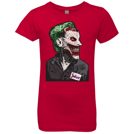 T-Shirts Red / YXS Masked Joker Girls Premium T-Shirt