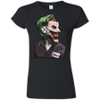 T-Shirts Black / S Masked Joker Junior Slimmer-Fit T-Shirt