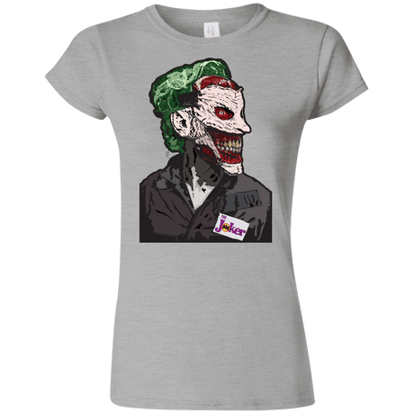 T-Shirts Sport Grey / S Masked Joker Junior Slimmer-Fit T-Shirt