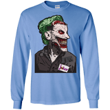 T-Shirts Carolina Blue / S Masked Joker Men's Long Sleeve T-Shirt
