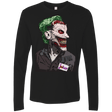 T-Shirts Black / S Masked Joker Men's Premium Long Sleeve