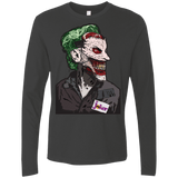 T-Shirts Heavy Metal / S Masked Joker Men's Premium Long Sleeve