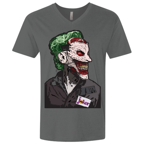 T-Shirts Heavy Metal / X-Small Masked Joker Men's Premium V-Neck