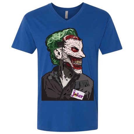 T-Shirts Royal / X-Small Masked Joker Men's Premium V-Neck