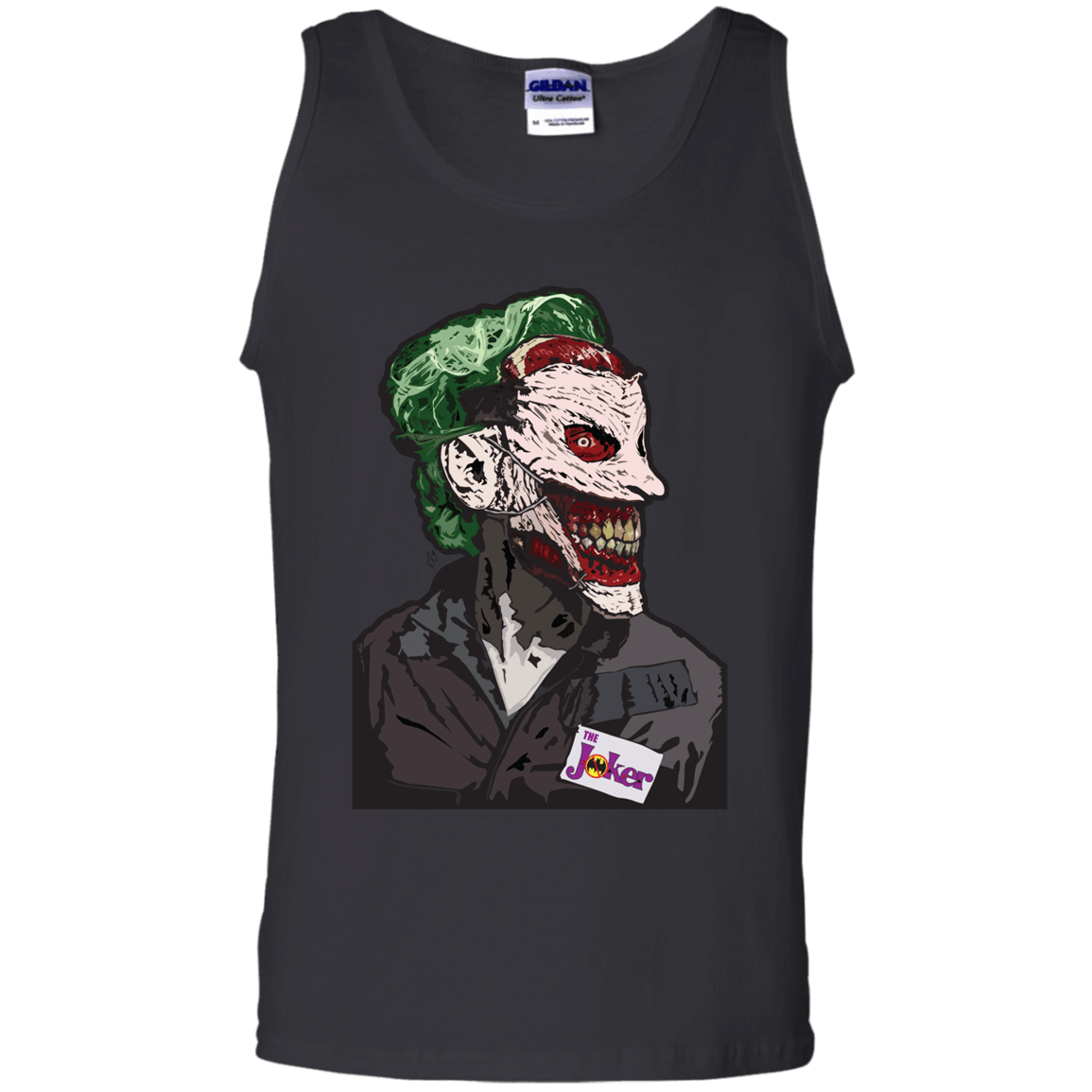 T-Shirts Black / S Masked Joker Men's Tank Top