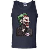 T-Shirts Navy / S Masked Joker Men's Tank Top