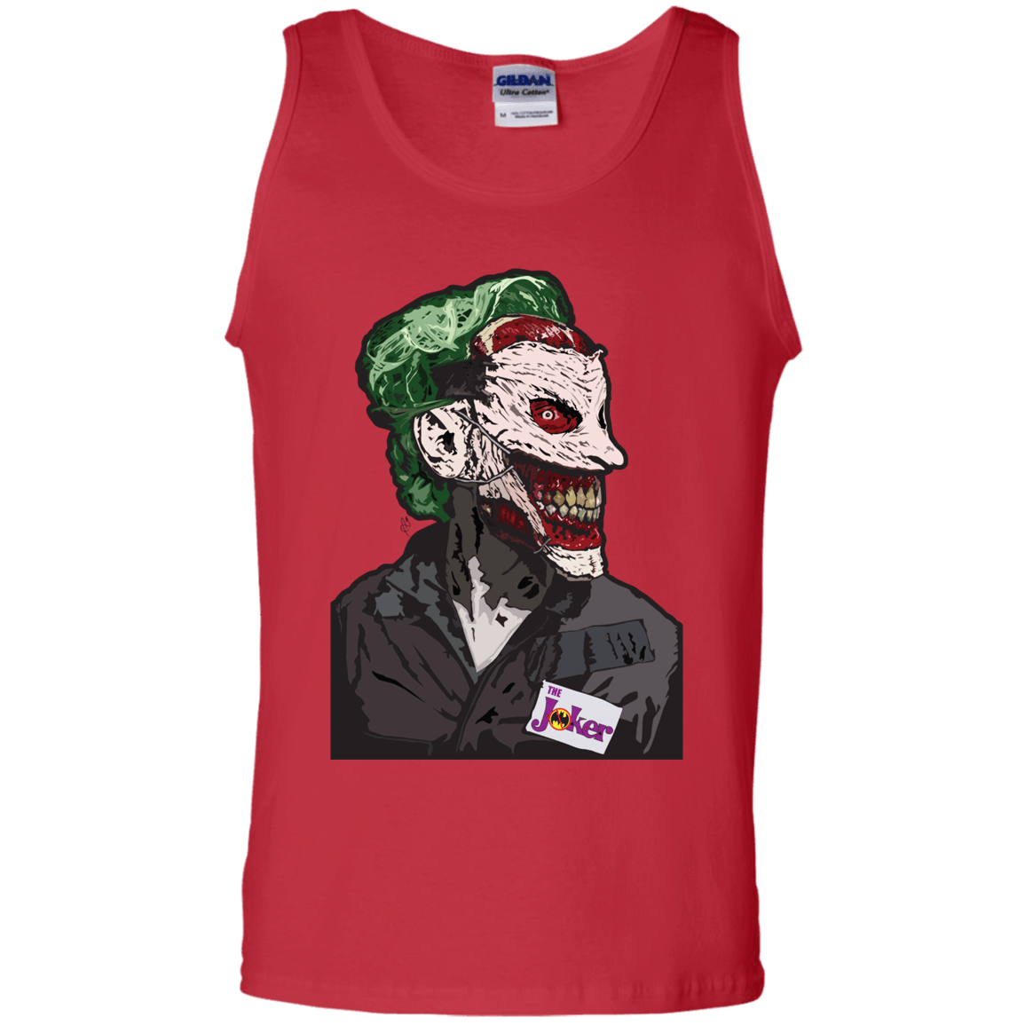 T-Shirts Red / S Masked Joker Men's Tank Top